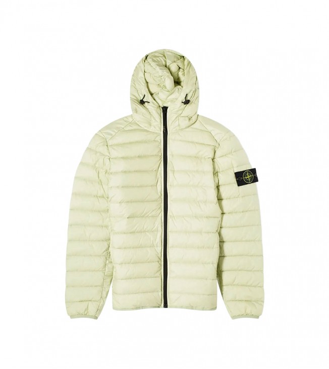 Stone Island Giubbotto Vera Piuma Pistachio