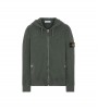 Stone Island Green Lightweight Zip Hoodie