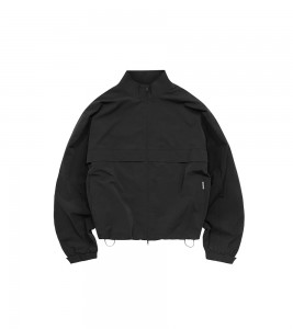 Represent Initial Nylon Track Jacket Black