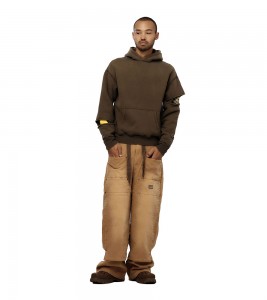 Kapital Canvas W-knee Easy Baggy Pants