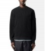 Stone Island Waffle Sweatshirt Black