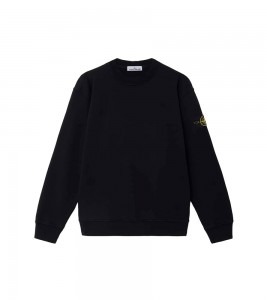 Stone Island Cotton Sweatshirt Black