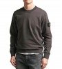 Stone Island Cotton Fleece Sweatshirt Dark Grey