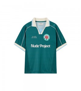 Nude Project Basic Football Tee Green