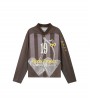 Nude Project Paolo Football Long-sleeve Tee Brown