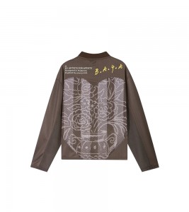 Nude Project Paolo Football Long-sleeve Tee Brown - Фото №2