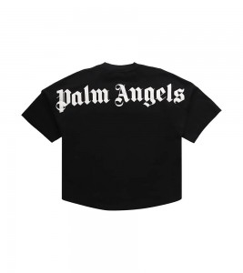 Palm Angels Classic Logo Print Tee Black - ???? ?20