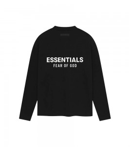 Fear Of God Essentials Longsleeve Black - ???? ?20