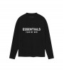 Fear Of God Essentials Longsleeve Black