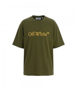Off-white Green Logo Tee