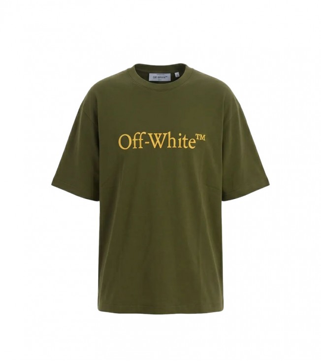 Off-white Green Logo Tee