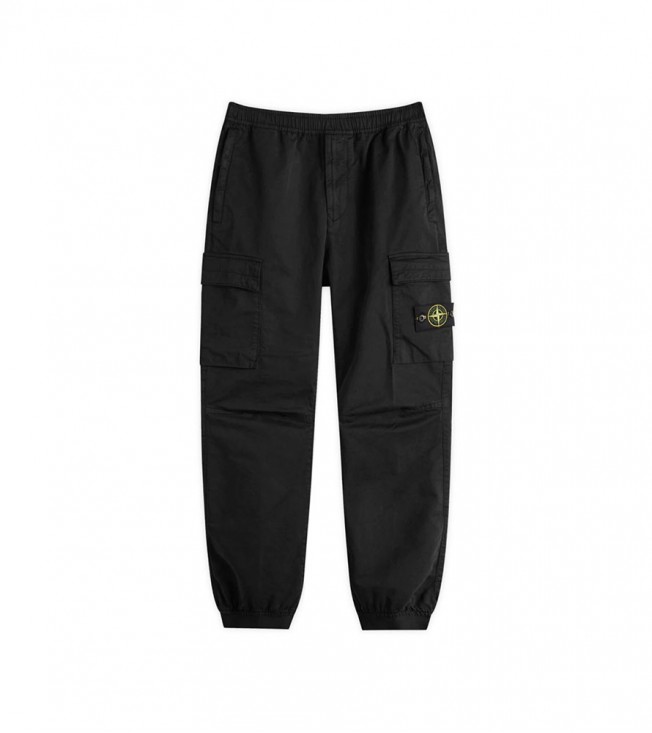 Stone Island Sateen Cargo Jogger Pants