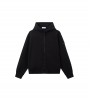 Stone Island Cropped Oversized Zip Hoodie
