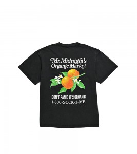 Midnight Organic Organic Market Vintage Black Wash T-shirt - Фото №2
