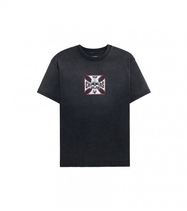 West Coast Choppers Skeleton Cross T-shirt