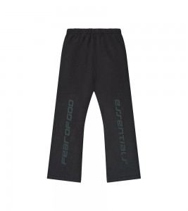 Fear Of God Essentials Heavy Fleece Flare Sweatpant Vintage Black Oversize #20