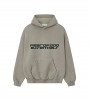 Fear Of God Essentials Heavy Fleece 90s Hoodie Smoke Grey