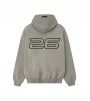 Fear Of God Essentials Heavy Fleece 90s Hoodie Smoke Grey