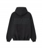 Fear Of God Essentials Heavy Fleece 90s Hoodie Vintage Black
