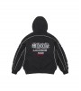 Supreme Racing Lined Zip Up Hoodie Black