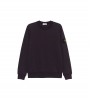Stone Island Badge Basic Round Collar Sweatshirt Seavy Blue