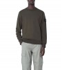 Stone Island Logo Patch Sweatshirt Olive
