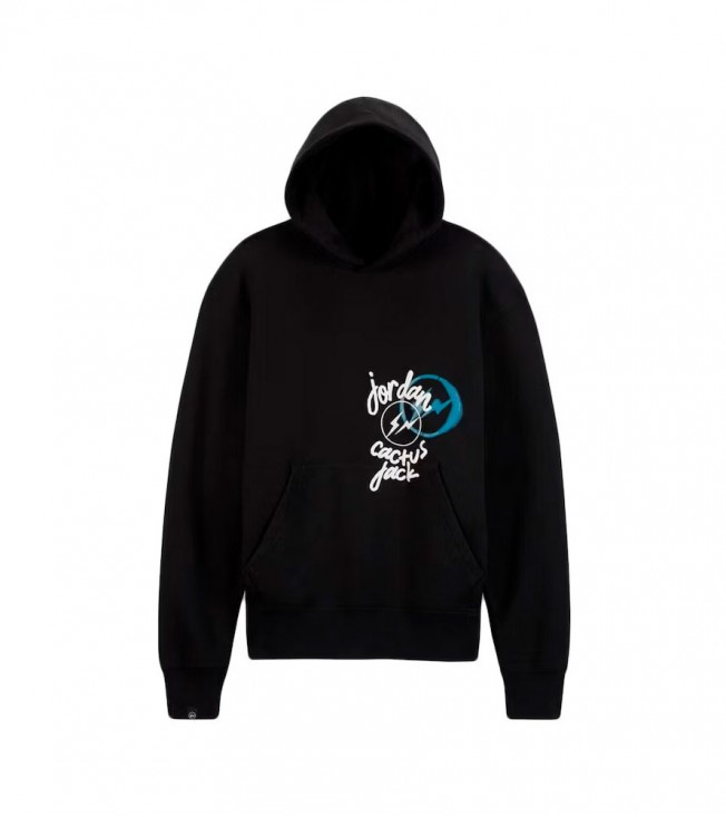 Худи Travis Scott x Jordan x Fragment Black