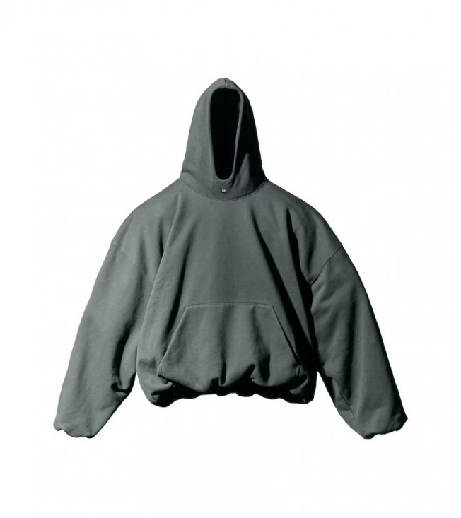 Yeezy Gap Engineered By Balenciaga Logo Hoodie Dark Green