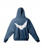 Худи Yeezy Gap Engineered By Balenciaga Dove Shrunken Hoodie Dark Blue