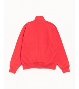 Свитшот Stussy Fleece Track Jacket Red - Фото №2