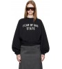 Свитшот Fear Of God Essentials Black Fleece Raglan Crewneck Sweatshirt