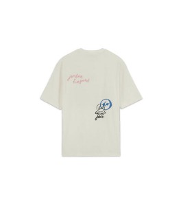 Футболка Travis Scott x Jordan x Fragment White - Фото №2