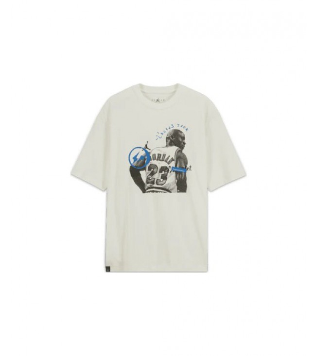 Футболка Travis Scott x Jordan x Fragment White