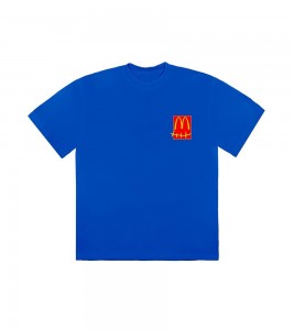 Футболка Travis Scott x McDonald's Action Figure Series III Blue - Фото №2
