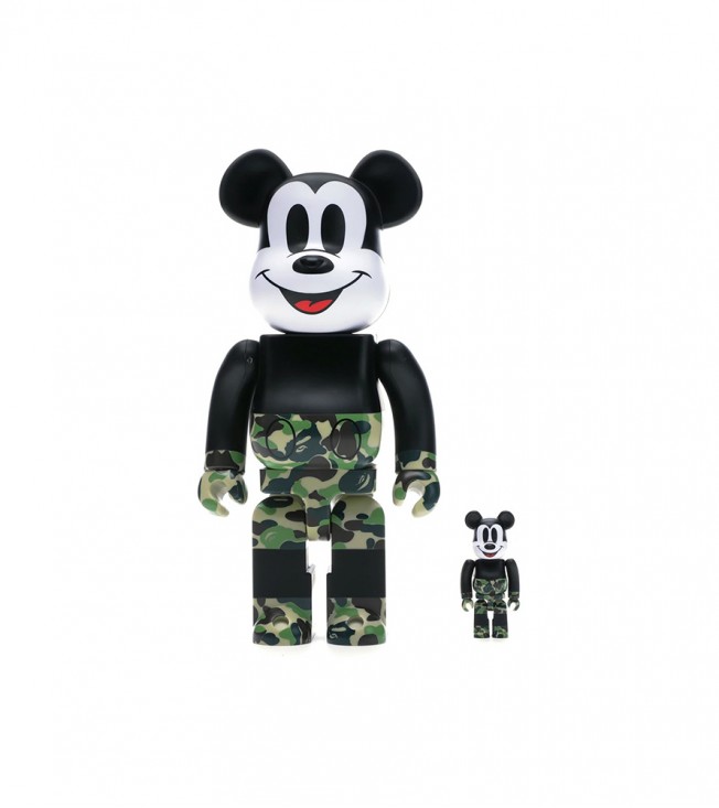 Bearbrick BAPE Mickey Mouse 100% & 400%