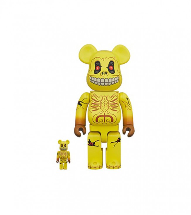 Bearbrick SKULL FACE 100% & 400%