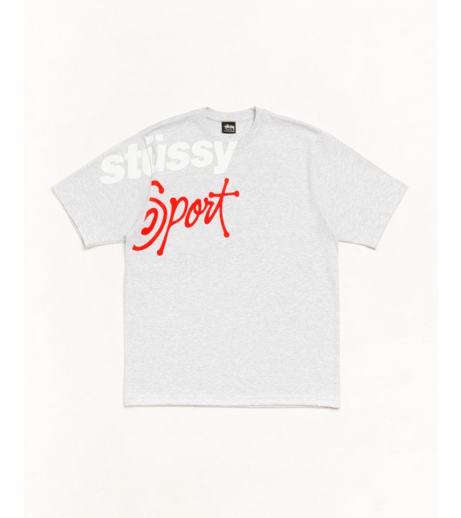 Футболка Stussy Stussy Sport Tee Ash Heather