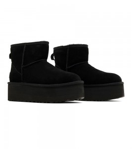 UGG Classic Mini Platform Boot Black WMNS - Фото №2
