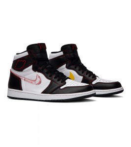 Кроссовки Jordan 1 Retro High Defiant White Black Gym Red - ???? ?20