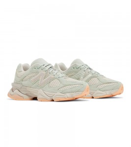 New Balance 9060 The Whitaker Group Missing Pieces Silver Moss Green - Фото №2