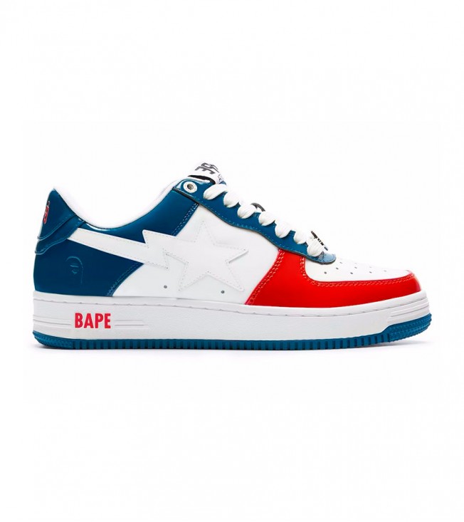 A Bathing Ape Bape Sta Blue Red
