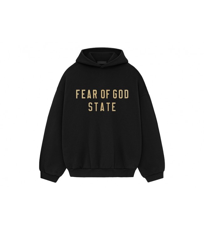 Худи Fear of God Essentials Fleece Hoodie Black
