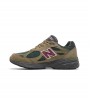 New Balance 990v3 MiUSA Teddy Santis Green Purple