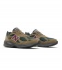 New Balance 990v3 MiUSA Teddy Santis Green Purple