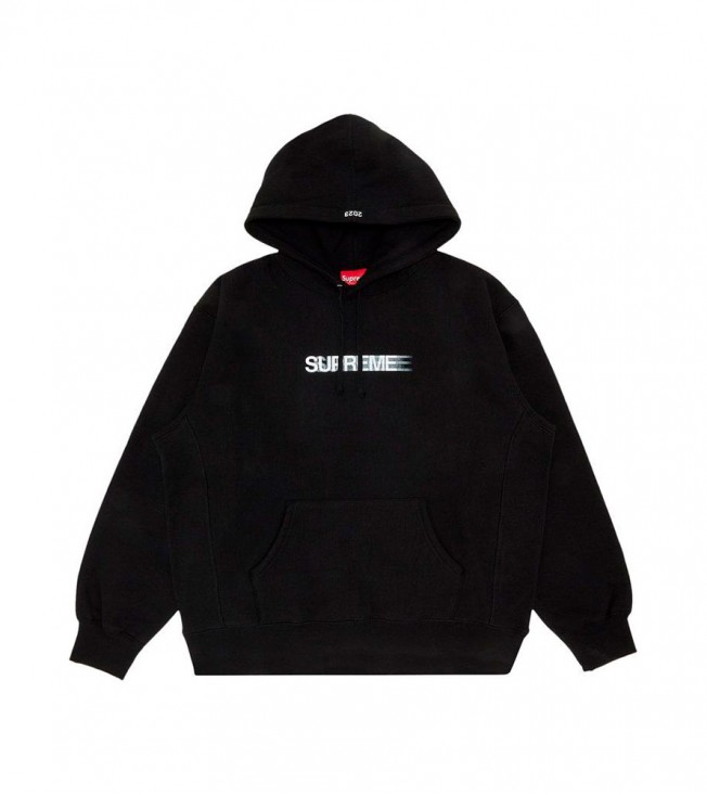 Худи Supreme Motion Logo Hooded Sweatshirt (SS23) Black