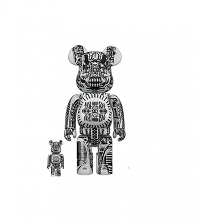 Bearbrick HR GIGER 100% & 400%