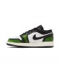 Jordan 1 Low White Black Green (GS)