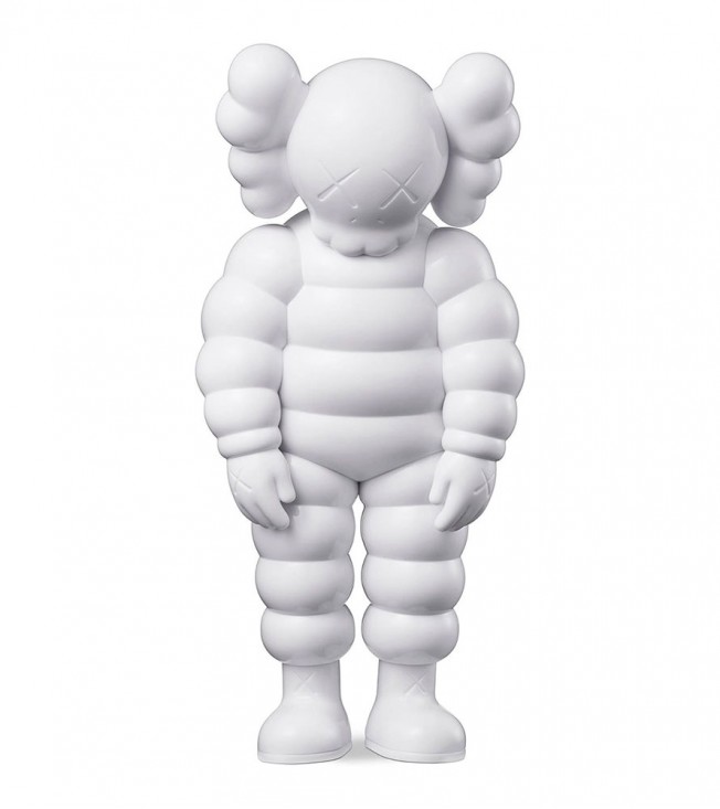 KAWS What Party Figure White 28 см
