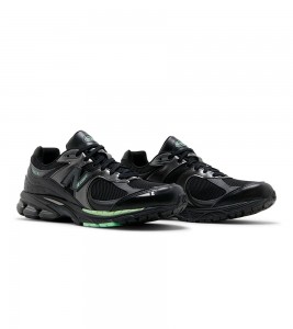 New Balance 2002R Black Silver Green - Фото №2