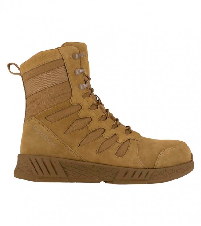 Мужские Reebok 8" Floatride Energy Tactical Composite Toe Side-Zip Boots